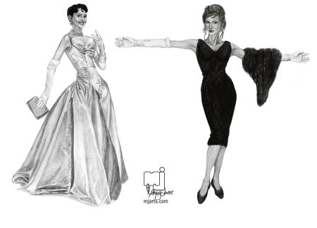 1950's fashion models