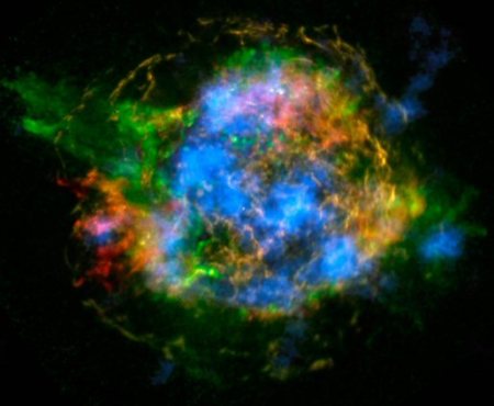 Cassiopeia A exploded